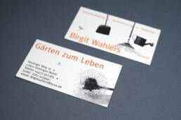 Visitenkarten Birgit Wahlers